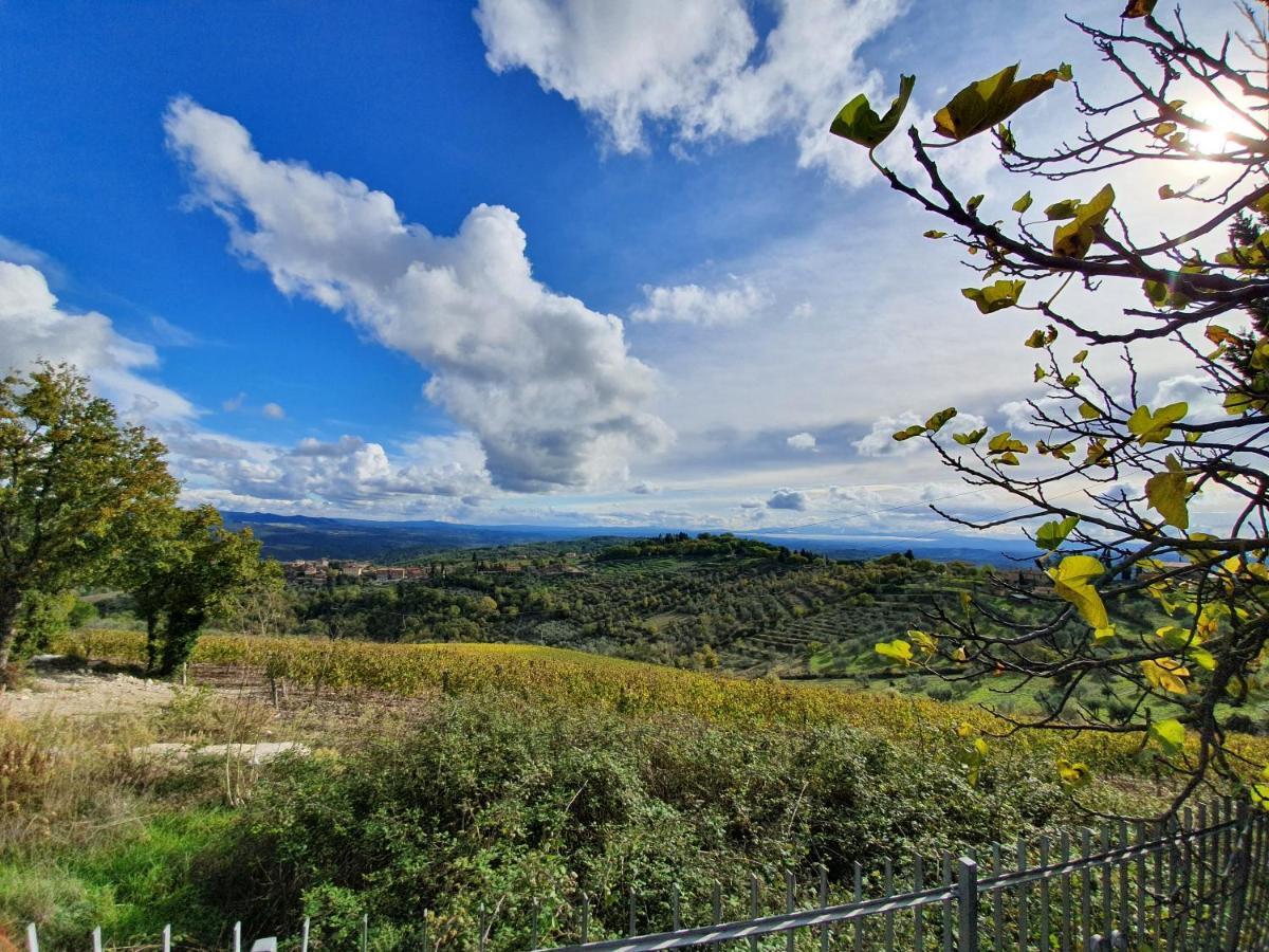 Villa Orizzonte Castelnuovo Berardenga Εξωτερικό φωτογραφία